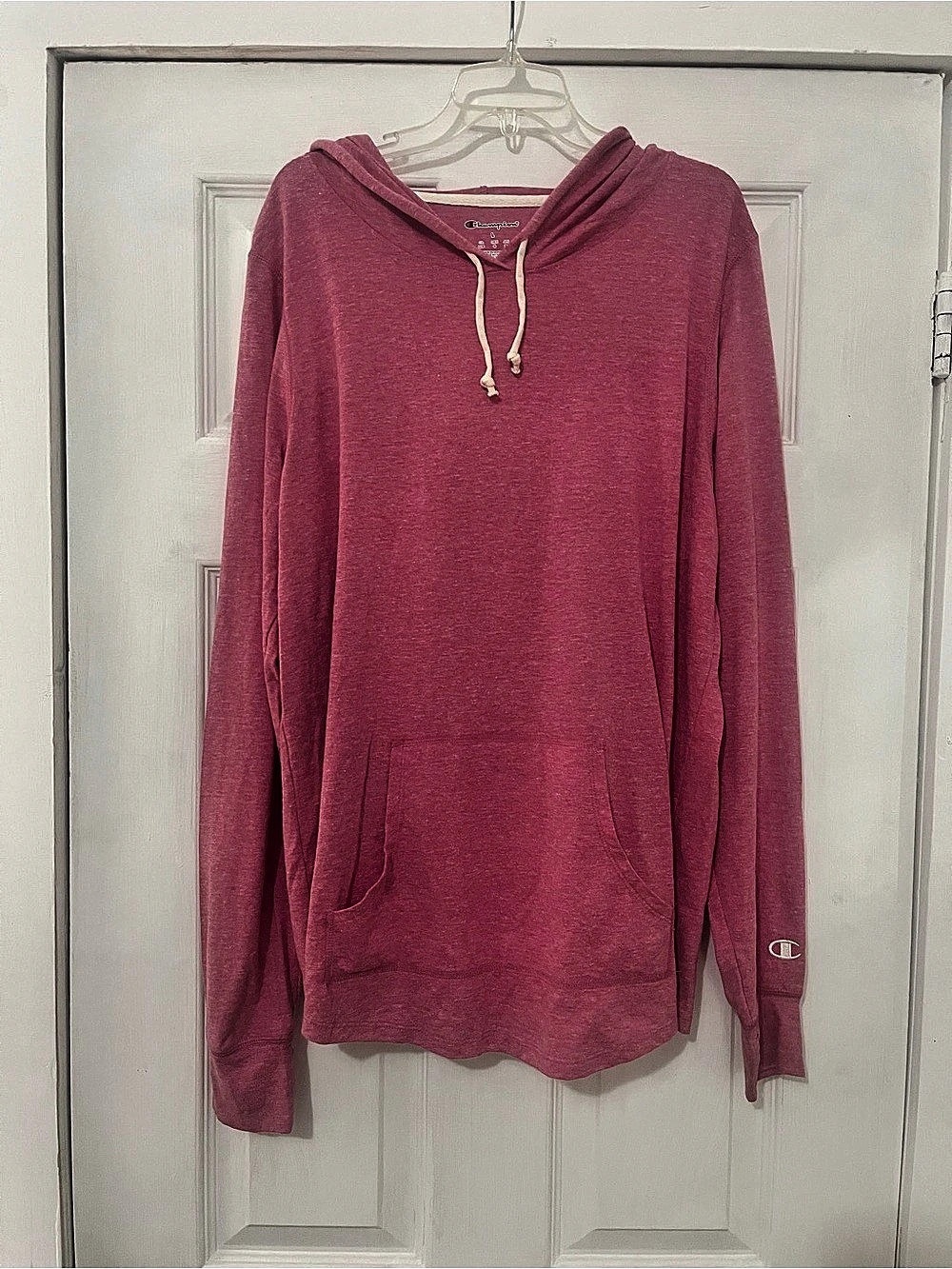 Champion Pink Hoodie Size Large